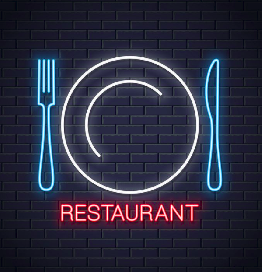 Neon LED Sign - "Restaurant"